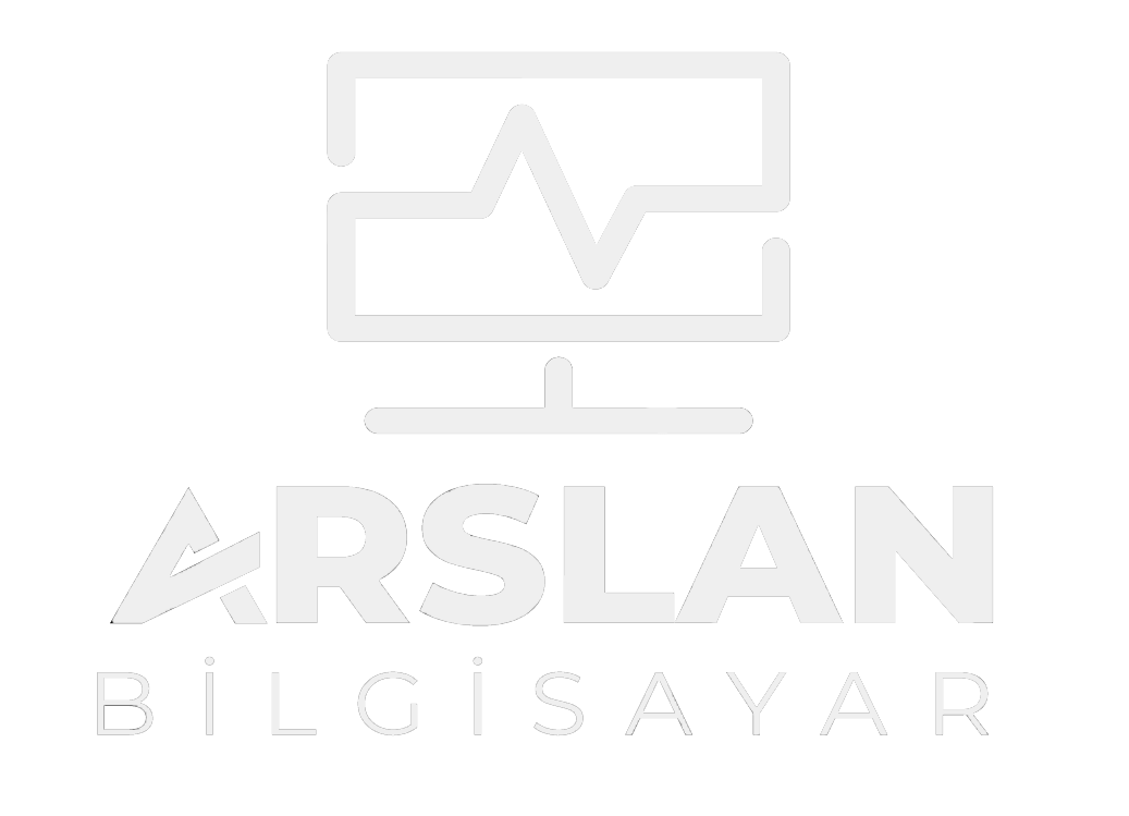 Arslan Bilgisayar Beyaz Logo