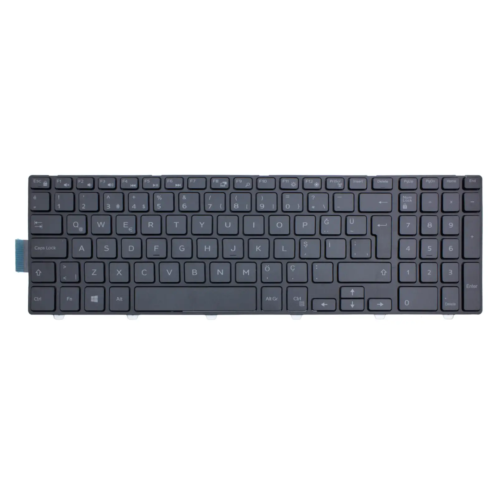Dell Inspiron 15 3000 – P63F Uyumlu Laptop Klavye (Işıksız – TR)